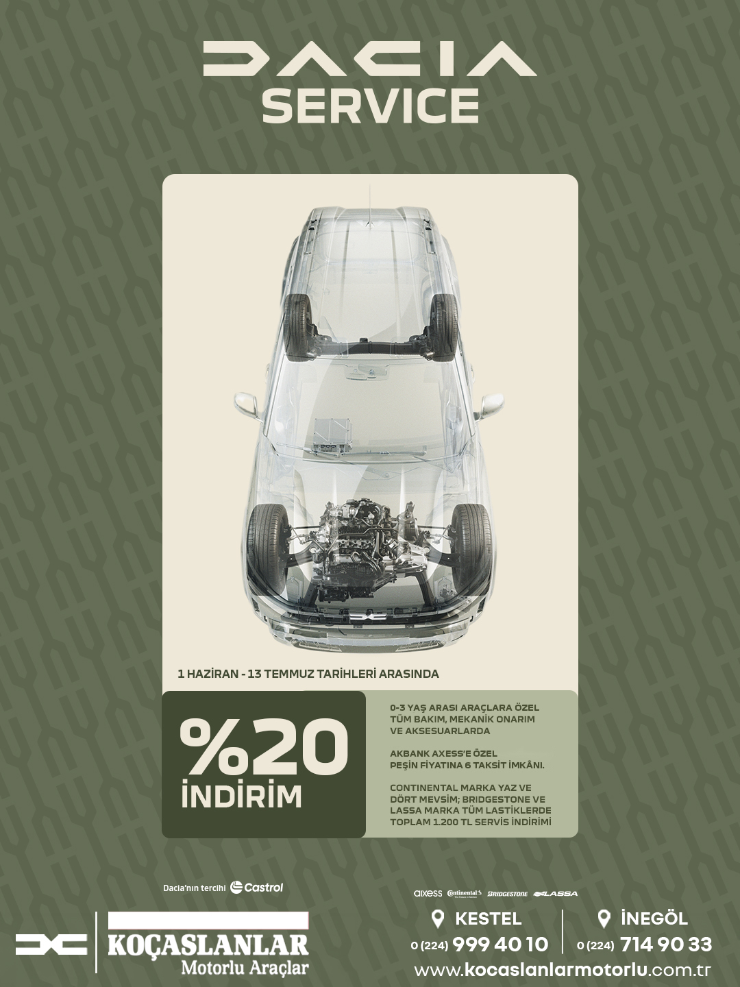 Dacia Servis Kampanyası